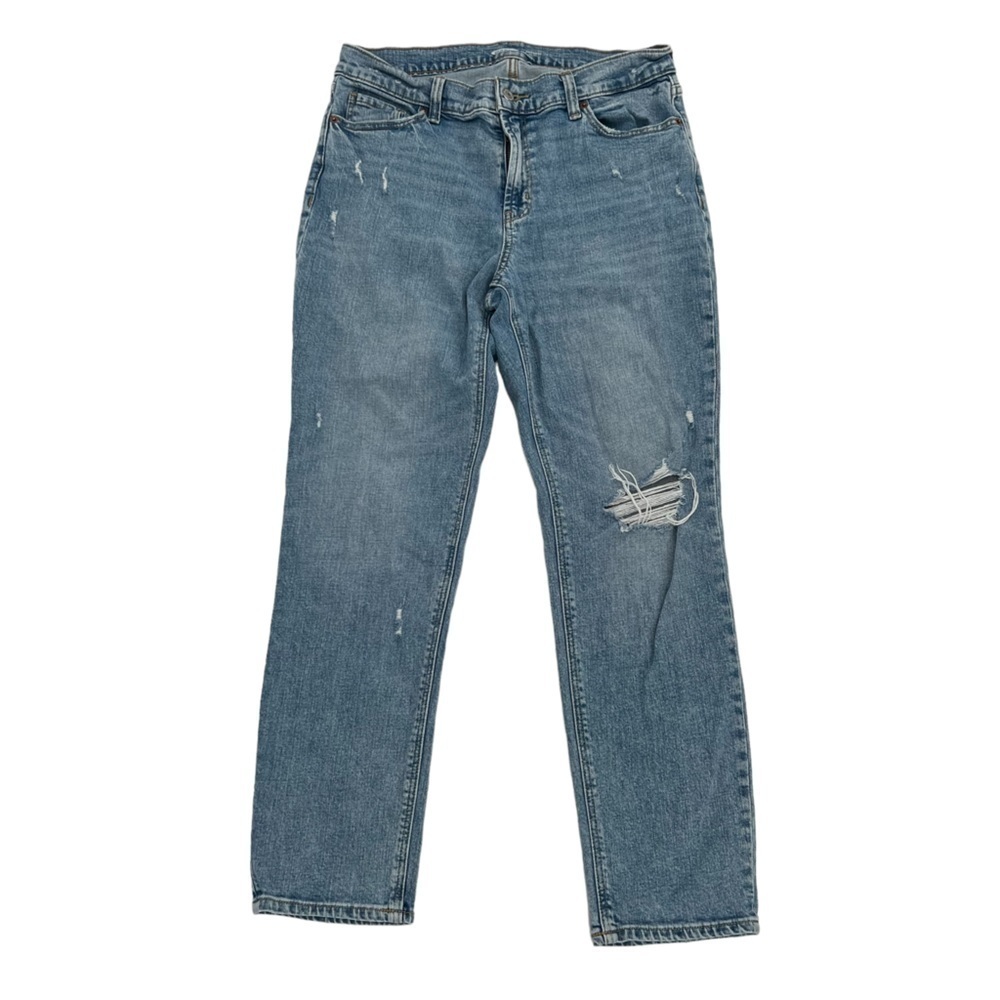 Old Navy Boyfriend Mid Rise Distressed Jeans Size 29 Women's